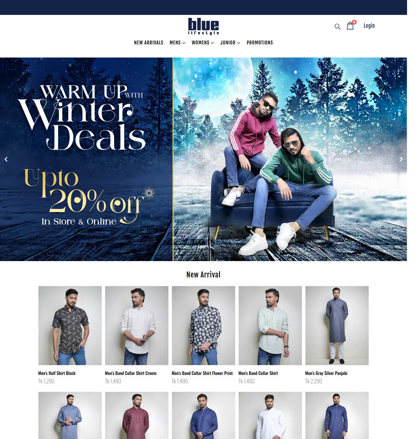 Wocommerce Website plugin update (Bluelife shop)