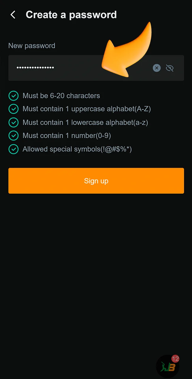 Create your password on the JeetBuzz site today.